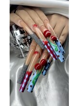クロスネイル 渋谷店(CROSS nail)/可愛さ満載スーパーロング