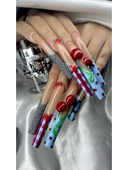 クロスネイル 渋谷店(CROSS nail)/可愛さ満載スーパーロング
