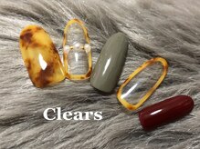 ビューティーネイルサロン クリアーズ(Clears)/囲みべっ甲ネイル