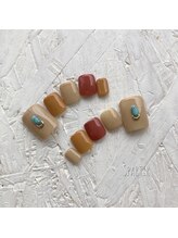 エスパルティール(Spartir)/Foot coloring見本☆