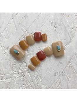 エスパルティール(Spartir)/Foot coloring見本☆