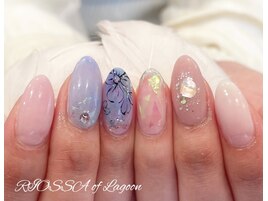 クリアネイルｘ梅雨