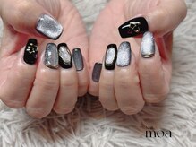 モア(moa)/マグネット　黒　新所沢　