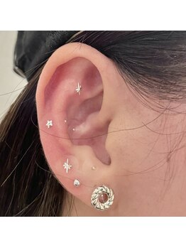 蒼月(aotsuki)/耳ツボジュエリー