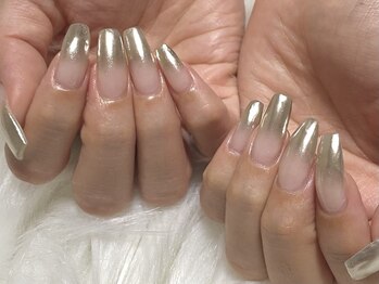 ヴェリタネイル(Verita nail)/ミラーグラデーション