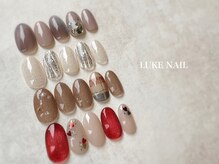 シンプルコース♪口コミ高評価！冬ネイル/マグネット/フラッシュ