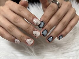 ちぐはぐモードネイル