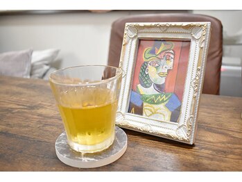 男前製作所 ナゴヤ(NAGOYA)/ハーブティーで一息♪