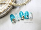 人魚の鱗ネイル♪【定額¥9900】