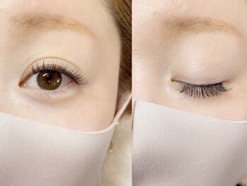 クーイー ジリーアイ(cooey. gillyeye)/色素薄めのブラウンアイラッシュ