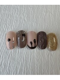 1月限定ネイル7500→6500