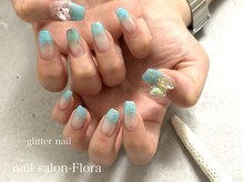 フローラ(_Flora)/ハンド/ラメグラデーション