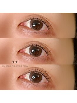 ソル(sol)/まつ毛パーマ【大阪梅田/中津】