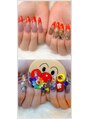 ルアナ(Luana.) 過去のお気に入りmy nail☆アンパンマン大好きなんですっ笑