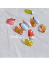 アラ ウィー ナッティー ネイル 北千住店(Aala wi Natty nail)/fruits《orange》