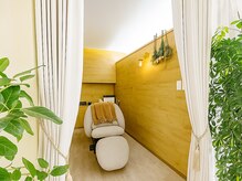 完全個室で施術を受けられます◎