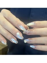 Mネイルアンドカフェ シェレステ/うるちゅるデザイン