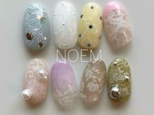 ノエム ネイルサロン(NOEM)の雰囲気（人気のレースネイル★他の画像はインスタnoem_nailsalonで検索）