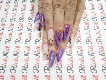 ネイル リッチ(Nail Rich)/涼しげなデザインのスカ
