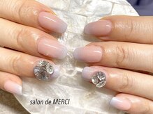 サロン ド メルシー(Salon de MERCI)/ベイビーブーマーnail☆ブルー