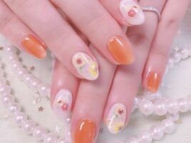 ひまわりネイル