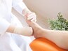 角質フットケア+15分の膝下マッサージ　約60分 