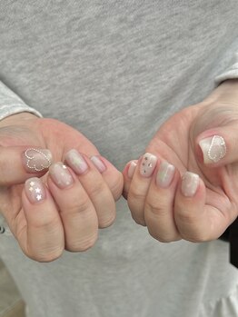 儚げウイッシュコアネイル