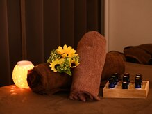 リラクゼーションサロン ゆらり(YURARI)/アロママッサージ用のオイル