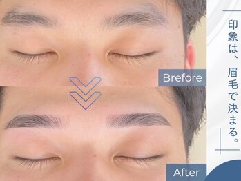 アッベリーナ ラシン 東津田店(abbellina×Racin)/メンズ眉毛 パラレルブロウ★