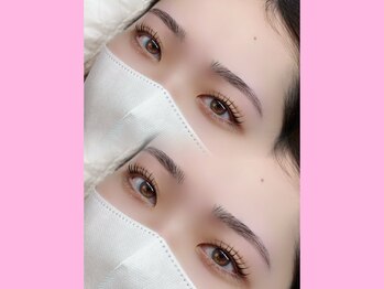 モストアイズ 郡山店(most eyes)/一重さんまつ毛パーマ＋眉wax