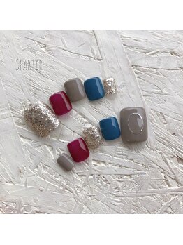 エスパルティール(Spartir)/Foot coloring見本☆