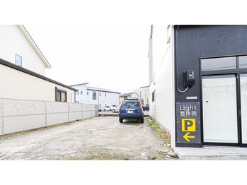ライト整体院 倉吉(Light整体院)/当院、駐車場