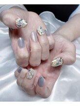 レディスペネイル ノマエ 名駅店(Redispe nail nomae)/シェルのニュアンスネイル