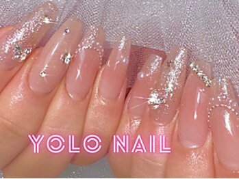 ヨロネイル(YOLO NAIL)の写真/【コンプレックス解消！】爪の薄さ/深爪/フォルム。自然な長さだしで爪を綺麗に魅せる♪縦長美爪で満足度◎