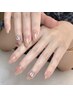 【HAND 】 美フォルムワンカラー ラメグラネイル￥7980→¥6980