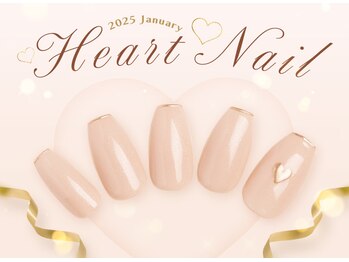 ファストネイル 渋谷店(FAST NAIL)/ハートネイル バレンタイン 韓国