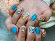 カーティシーネイルズ(curtisii NAILS)/マーブルニュアンス