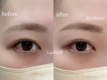 ルムー(lumuu.)/まつげパーマ×眉毛