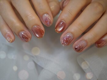 ルコル テイラー オブ ビューティー 新所沢(LuCoLu)の写真/お任せニュアンスネイルがオススメ◎色や質感の組み合わせで、さりげなくおしゃれな指先を演出♪