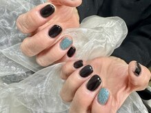 ヒラソルネイル(Girasol nail)/ワンカラーネイル