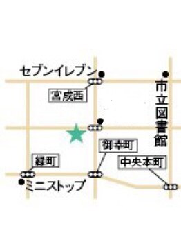 シンケアー 蒲郡店/地図