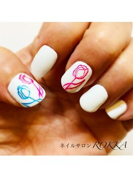 チューリップネイル