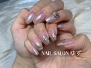 キラキラミラーネイル