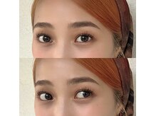 のっぺり張り付いた眉毛ではなく、すっぴんでも自信がつく眉に♪