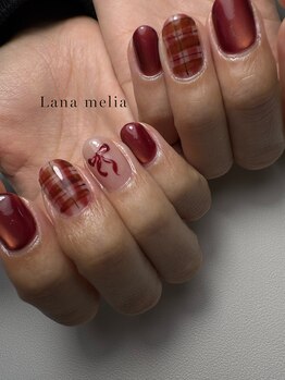 ラナメリア(Lana melia)/ribbon & check