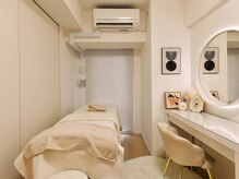 完全個室の施術部屋で周りが気にならない♪