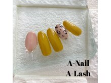 エーネイル エーラッシュ(A-NAIL A-LASH)/定額ハンドネイル【倉敷】