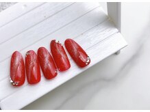 ネイルサロン&スクール ジーナ(GINA)/お色気ボルドーネイル