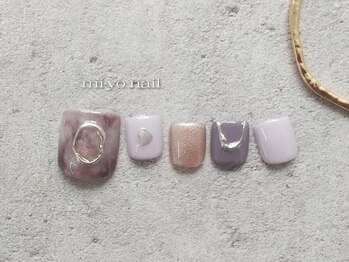ミーヨ ネイル(mi-yo nail)/フット【定額¥9350(税込)★】