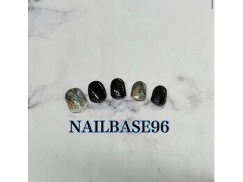 ネイルベースキュウロク(NAILBASE96)/大理石ネイル